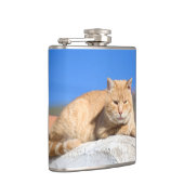 怠け猫 フラスク (右)