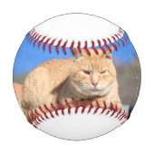 怠け猫 野球ボール (裏面)