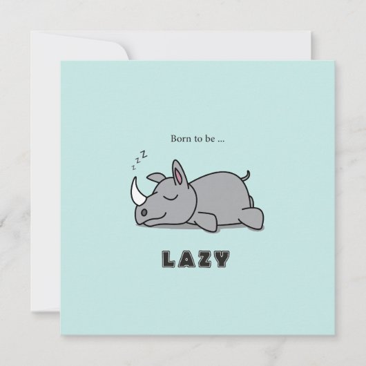 怠け生まれる (正面)