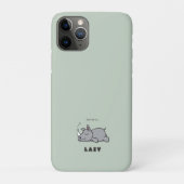 怠け生まれる Case-Mate iPhoneケース (裏)