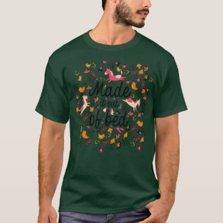 怠け者おもしろいがベッドから起こした Tシャツ