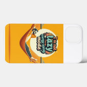 怠け者おもしろいへの贈り物デザイン Case-Mate iPhoneケース (裏面 (横))