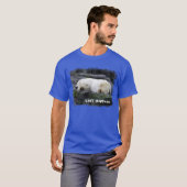 怠け者が極熊を起こす Tシャツ (正面フル)