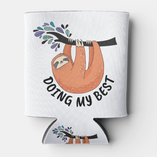 怠け者が私を最高のする 缶クーラー (正面)