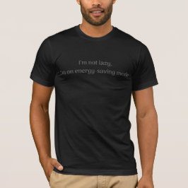 怠け者じゃない Tシャツ