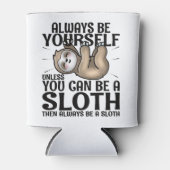 怠け者になれなけりゃ自分でやってくれ 缶クーラー (正面)