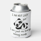 怠け者のおもしろいパンダ 缶クーラー (缶正面)