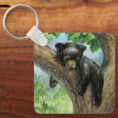 怠け者のクマ キーホルダー (正面)