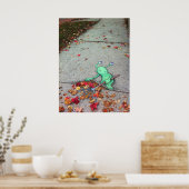 怠け者のリーフレイカーを殴る ポスター (キッチン)