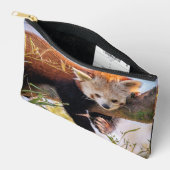 怠け者のレッサーパンダ アクセサリーポーチ (見開き)