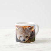 怠け者のレッサーパンダ エスプレッソカップ (正面右)