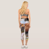 怠け者のレッサーパンダ カプリレギンス (裏面)