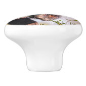 怠け者のレッサーパンダ セラミックノブ (側面)