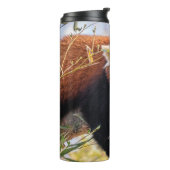 怠け者のレッサーパンダ タンブラー (回転左)