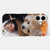 怠け者のレッサーパンダ Case-Mate iPhoneケース (裏面 (横))