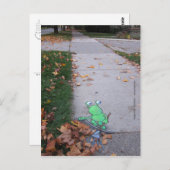 怠け者の帰り ポストカード (正面/裏面)