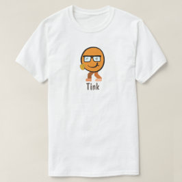 怠け者の男のおもしろい子Tink食品愛好家 Tシャツ