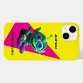 怠け者エイリアン - 面白い宇宙アニメ Case-Mate iPhoneケース (裏面 (横))