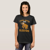 怠け者クールは眠りに行く怠け者の怠け者 Tシャツ (正面フル)