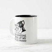 怠け者賞 ツートーンマグカップ (正面左)