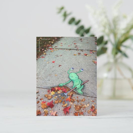 怠け者 ポストカード (スタンド正面)