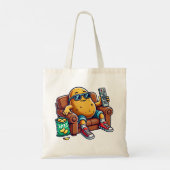 怠惰おもしろいなポテト トートバッグ (裏面)