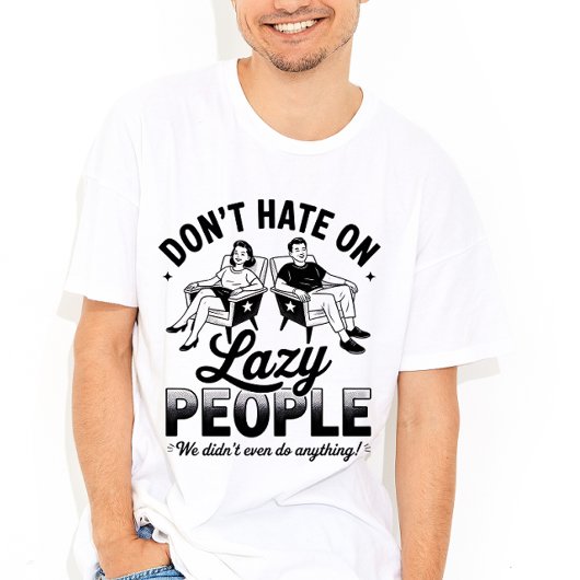 怠惰おもしろいな人引用文Tシャツ Tシャツ