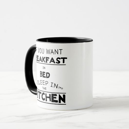 怠惰おもしろいな夫の皮肉な引用文妻コーヒー マグカップ (正面左)