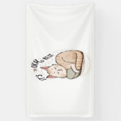 怠惰おもしろいな引用文Tシャツ – ハイ意欲を起こトTo Do 横断幕 (縦)