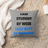 怠惰お尻法学生 クッション (ブランケット)