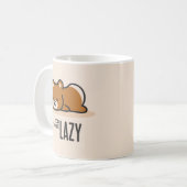 怠惰すぎて怠惰ではない コーヒーマグカップ (正面左)