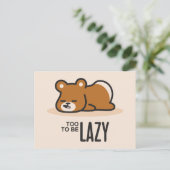 怠惰すぎて怠惰ではない ポストカード (スタンド正面)