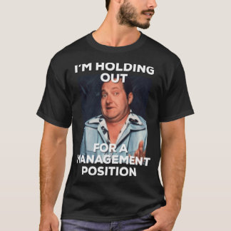 怠惰なカズン・エディがマネジメントを待つ おもしろい Tシャツ