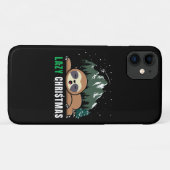 怠惰なクリスマスのナマケモノ 楽しい Case-Mate iPhoneケース (裏面(横))