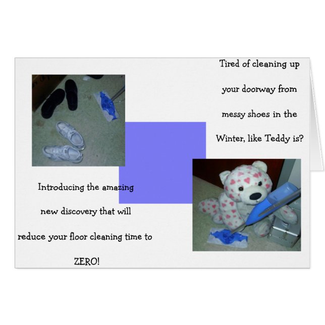 怠惰なテディベアの清掃 (正面横)