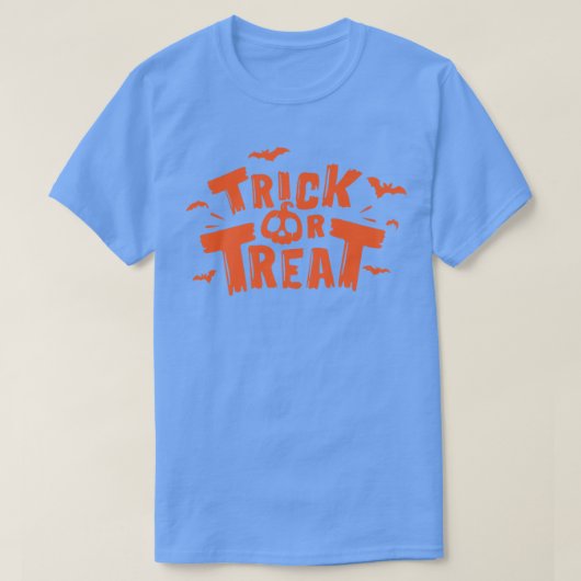 怠惰なハロウィーンの衣装かぼちゃおもしろいをトリック Tシャツ (デザイン正面)