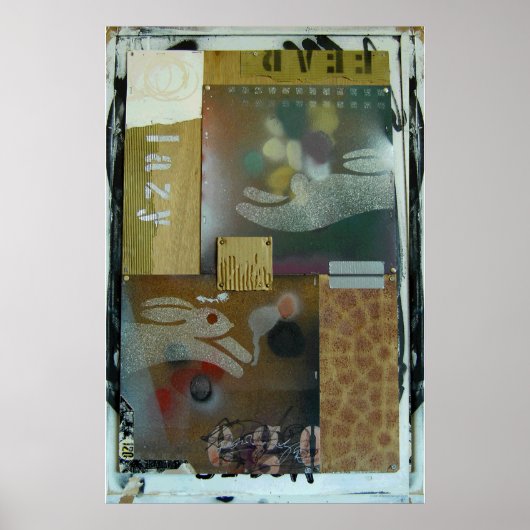 怠惰なバニーのポスター ポスター (正面)