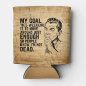 怠惰なパパユーモア父の日 缶クーラー (正面)