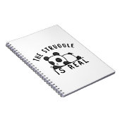 怠惰なパンダの戦実在い ノートブック (右側)