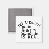 怠惰なパンダの戦実在い マグネット (正面/裏面)