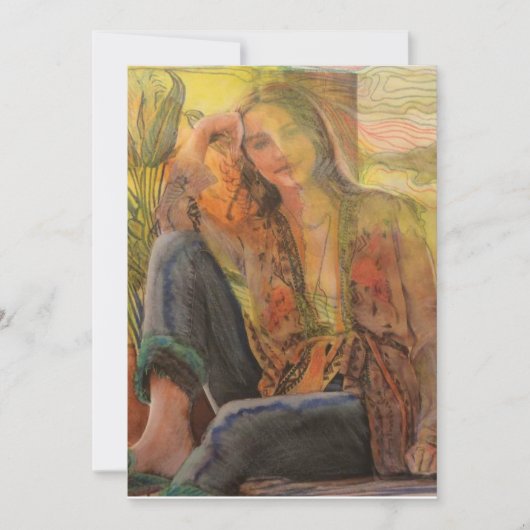 怠惰な午後 カード (正面)