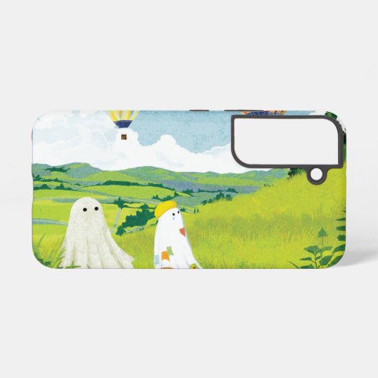 怠惰な午後 SAMSUNG GALAXYケース (裏面横)