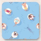 怠惰な川に浮かぶ コースター (正面)