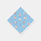 怠惰な川に浮かぶ スタンダードカクテルナプキン (角)