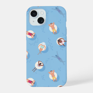 怠惰な川に浮かぶ iPhone 15ケース