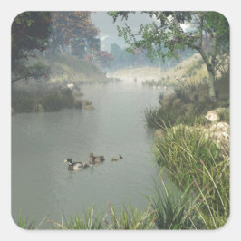 怠惰な川 スクエアシール