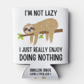 怠惰な怠け者が何もしない 缶クーラー (裏面)