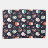 怠惰な怠け者 キッチンタオル (横)