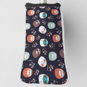 怠惰な怠け者 ゴルフヘッドカバー (回転90)