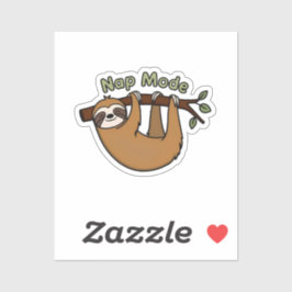 怠惰な日リラックス- Sloth シール